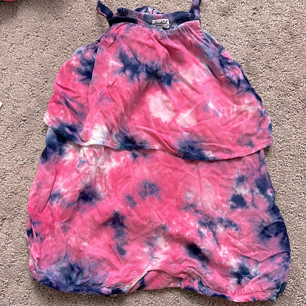 Splendid tye dye romper